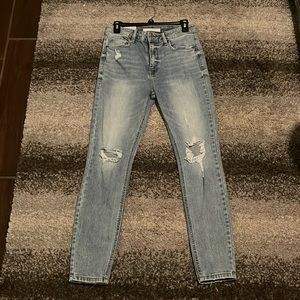 Women’s Eunina Super high rise skinny ankle jeans